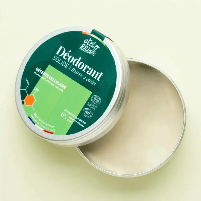 Déodorant solide au CBD – Atelier Populaire