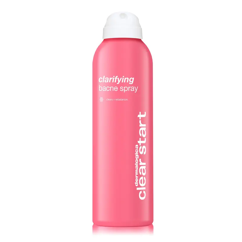 Dermalogica Clear Start – Clarifiant Bacné Spray pour le Dos | Prévention et Traitement des Boutons Avec Acide Salicylique, Hamamélis et Huile d’Argan