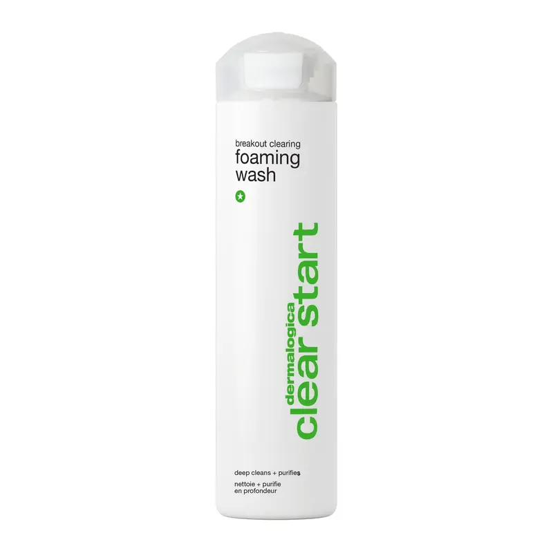 Dermalogica Clear Start Nettoyant Moussant Anti-Imperfections – Acide Salicylique et Huile d'Arbre à Thé – 296 ml