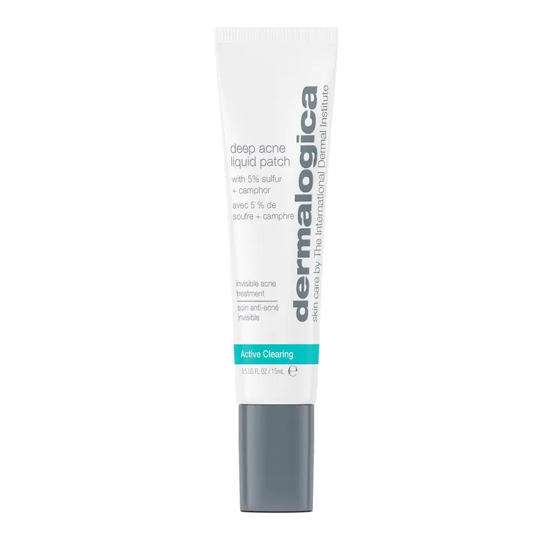 Dermalogica Deep Acne Patch — Pansement liquide invisible avec soufre et niacinamide