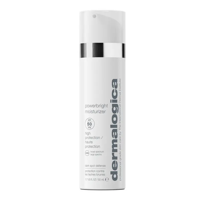 Dermalogica PowerBright Moisturizer SPF 50 – Hydratant visage SPF50 anti-taches avec niacinamide et acide hyaluronique