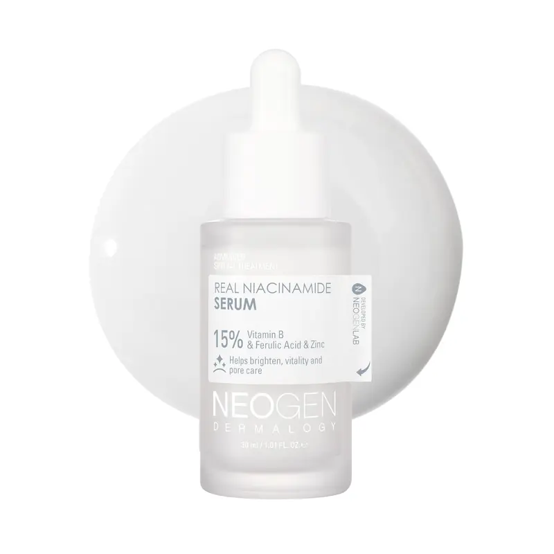 DERMALOGY by NEOGEN Real 15% Niacinamide Sérum — Pore Minimise & Taches, Hydratation Végan 30 ml