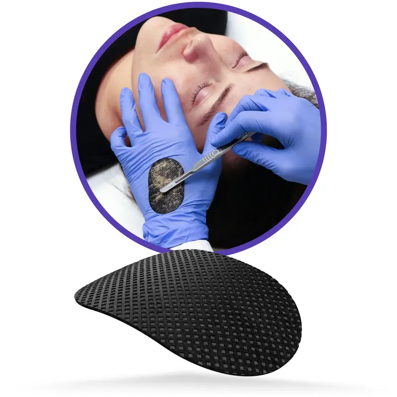 DermaPad — Pad Nettoyage de lame Dermaplaning Premium pour Esthéticiennes