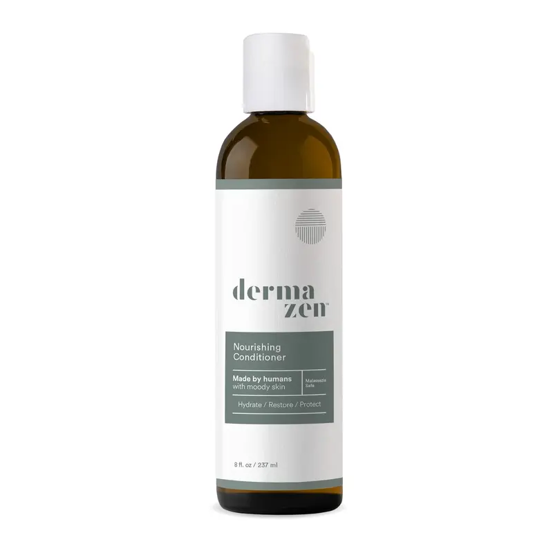Dermazen Conditionneur Nourrissant | Hydratation, Douceur et Brillance | Sans Pellicules et Dermite Séborrhéique | MCT et Romarin | Pour Tous Types de Cheveux | 236 ml (8 oz)