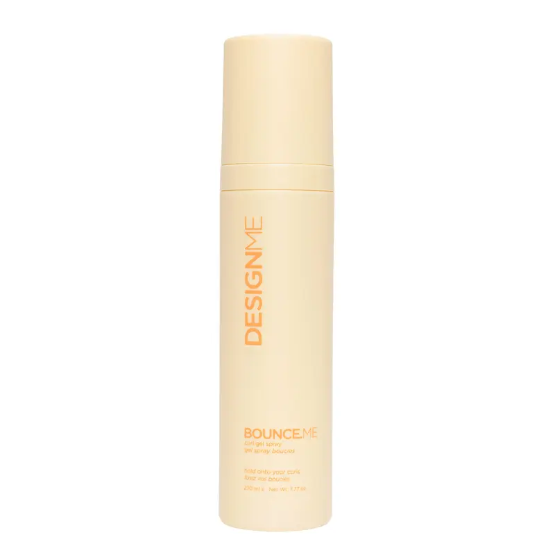 Design.Me BOUNCE.ME Gel Spray Boucles – Définition sans frisottis, Hydratant, Contrôle Humidité | 7,77 Oz