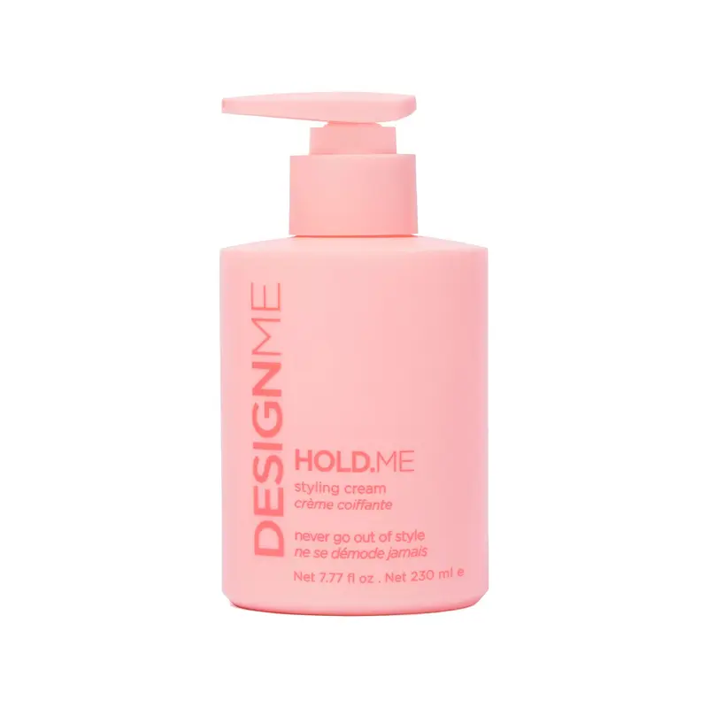 Design.Me HOLD.ME Styling Cream – Crème coiffante hydratante pour brushing et cheveux lisses, tous types