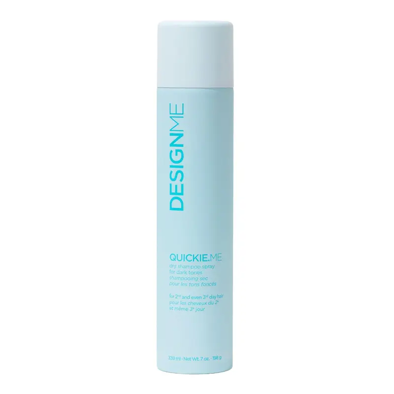 Design.Me QUICKIE.ME Sèche‑Cheveux Sans EAU Pour Tons Foncés – Rafraîchit, Absorbe les Huiles, Volume Racines