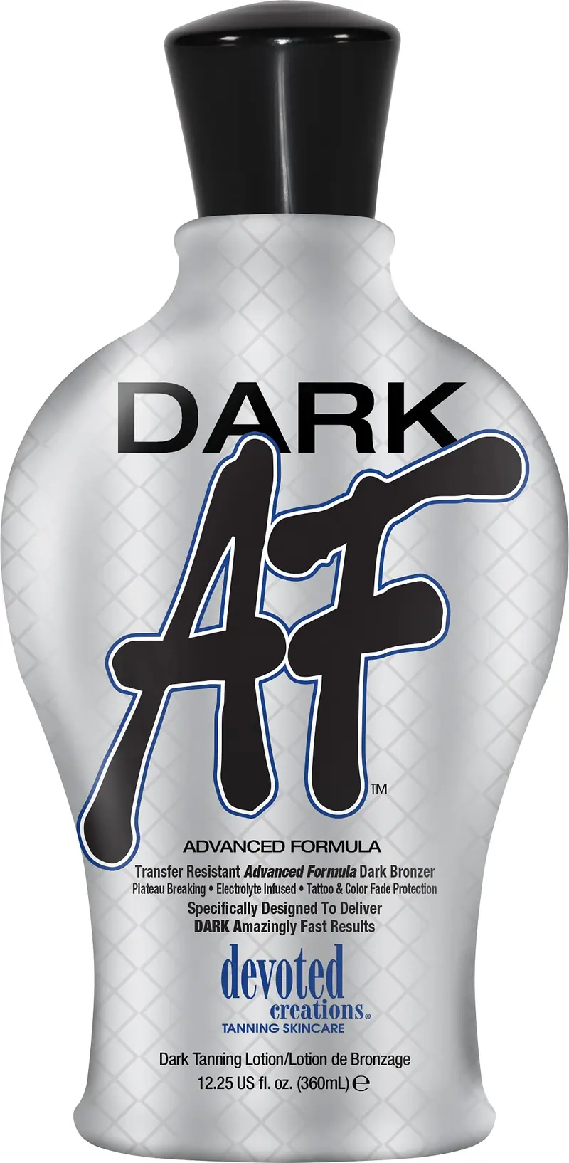 Devoted Creations Dark AF – Bronzage Intense et Résistant au Transfert 12,25 oz