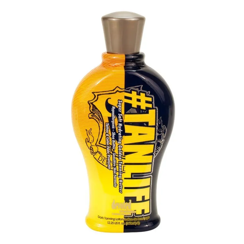 Devoted Creations #Tanlife Lotion de bronzage – 12,5 oz | Bronzer profond et soin cutané
