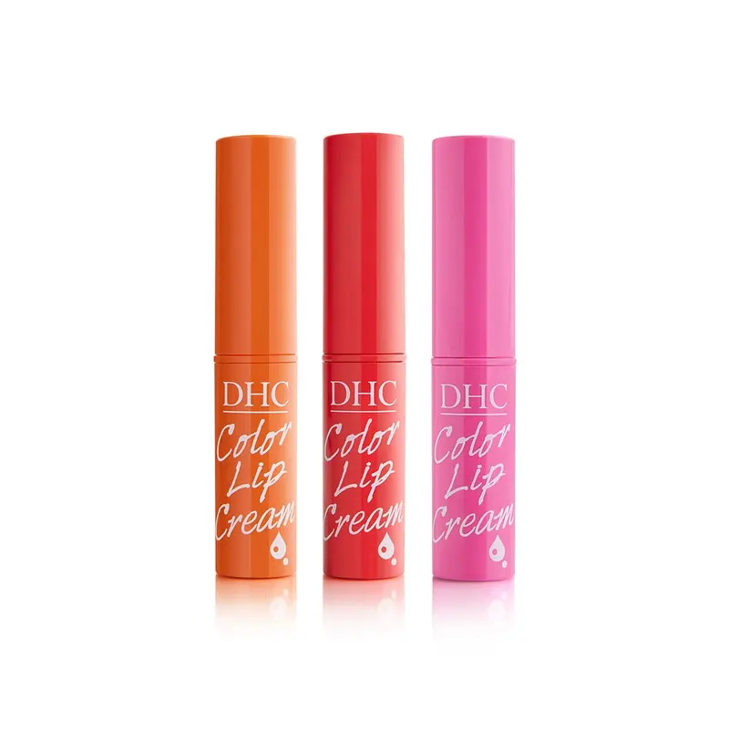 DHC Crème Lèvres Colorée Lot de 3 – Baume Hydratant et Teintes Subtiles