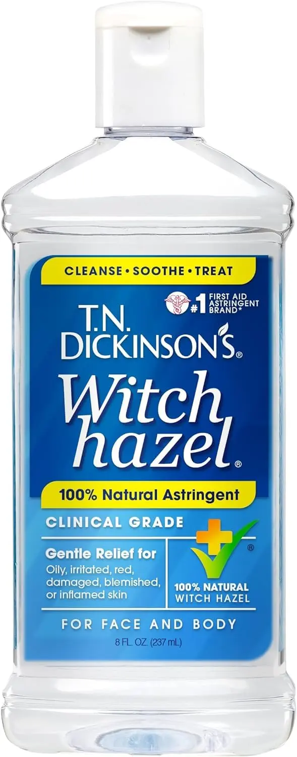 Dickinson's Hamamélis Pur et Naturel – Astringent 237 ml (Lot de 4)
