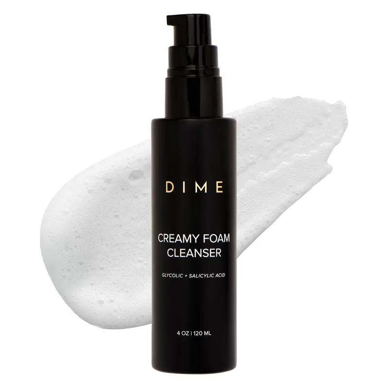 DIME Beauté – Mousse Crème Nettoyant Visage pour Peau Grasse