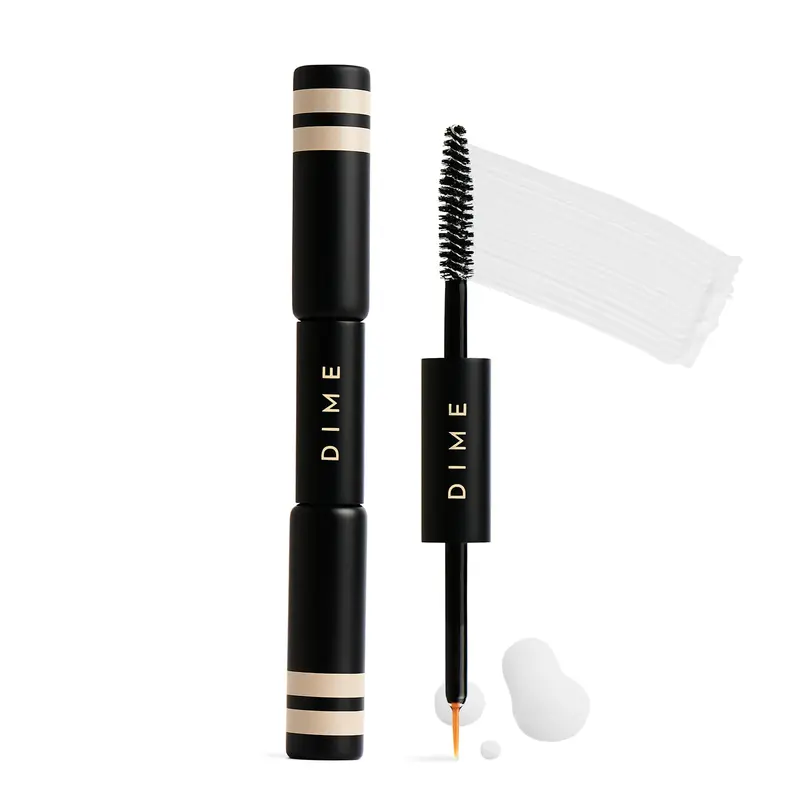 DIME Beauty Boost Duo – Sérum Cils et Gel Sourcils en Format Voyage (3 ml chacun)