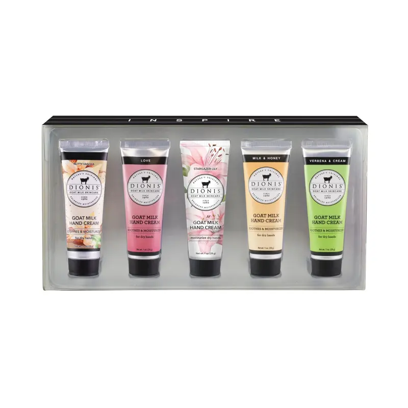 Dionis Crème Mains au Lait de Chèvre Inspire 2024 – Lot de 5 x 1 oz