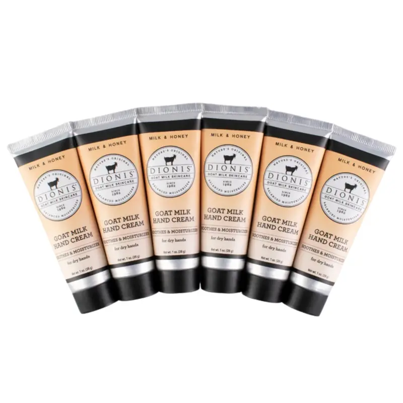 Dionis Crème Mains Lait de Chèvre et Miel 1oz – Lot de 6