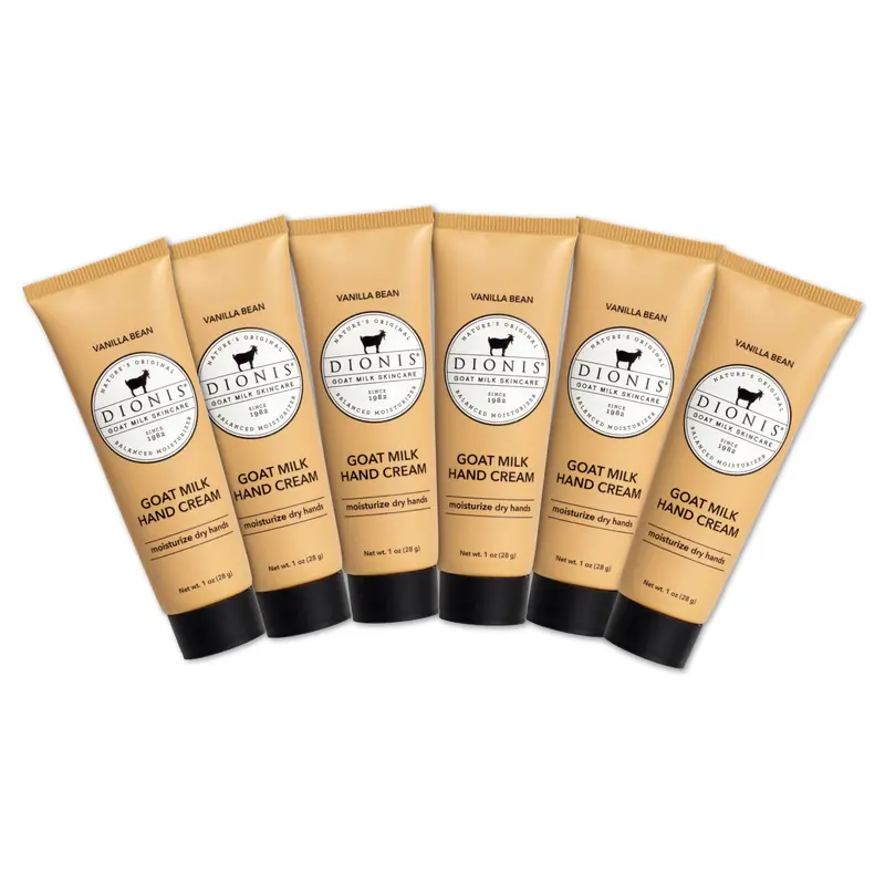 Dionis Crème Mains Lait de Chèvre Vanille – 28 g x 6 tubes