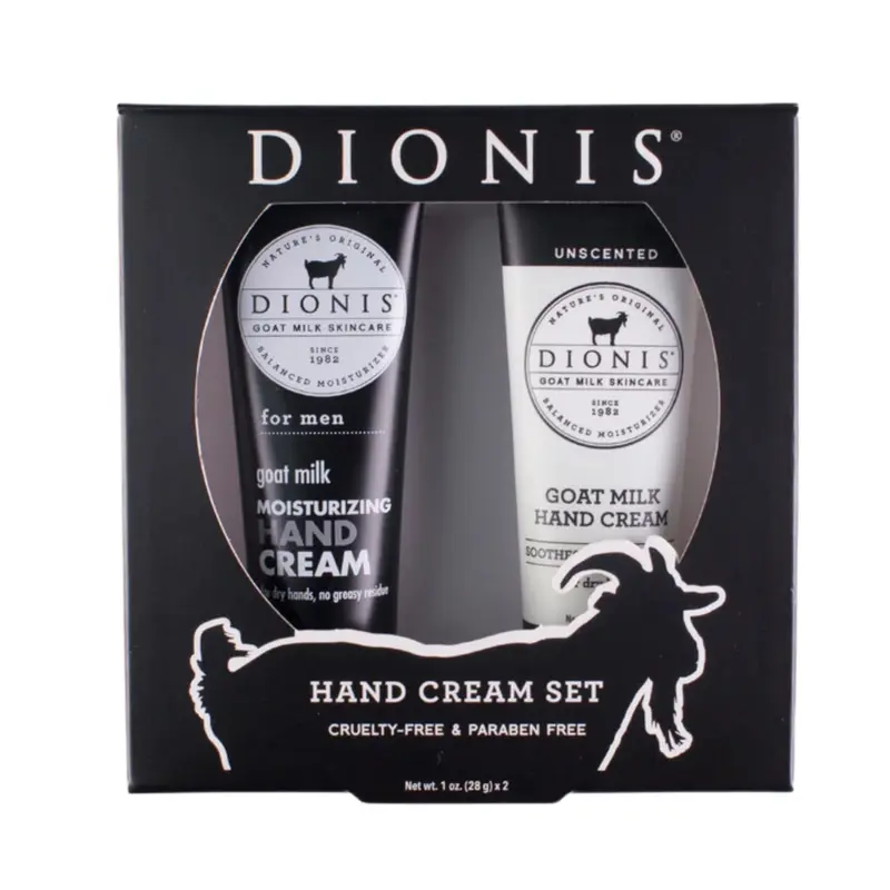 Dionis Lait de chèvre - Crèmes mains pomme caramel et caramel au beurre (Pack de 2)