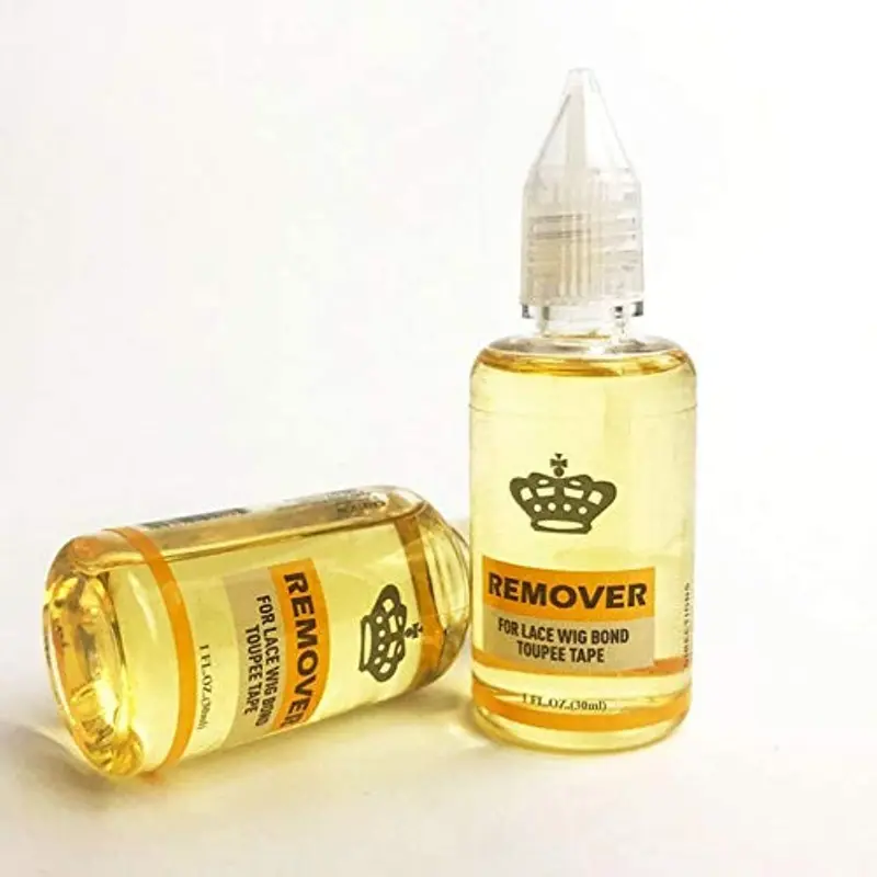 Dissolvant rapide Piaou pour extensions à bandes et colle de perruque (1 bouteille)