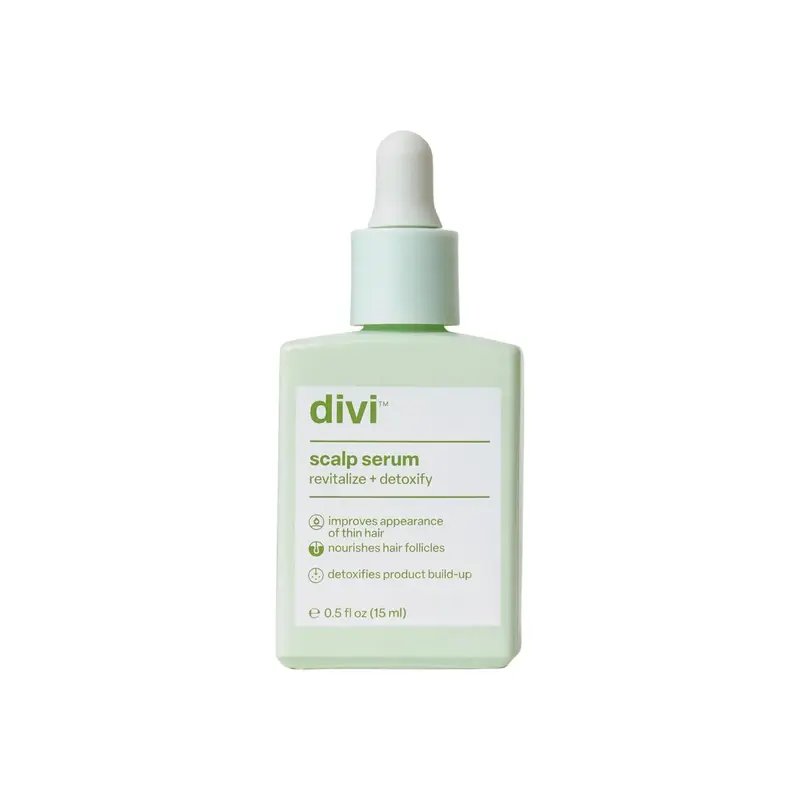 Divi Sérum Cuir Chevelu 15 ml – Formule nourrissante, testé cliniquement, Caféine & Romarin – Cheveux plus dense