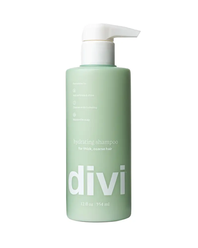 Divi Shampooing Hydratant – Nettoie en douceur, hydrate et nourrit les cheveux – Vegan, Cruelty-Free, Sans parabènes – 355 ml
