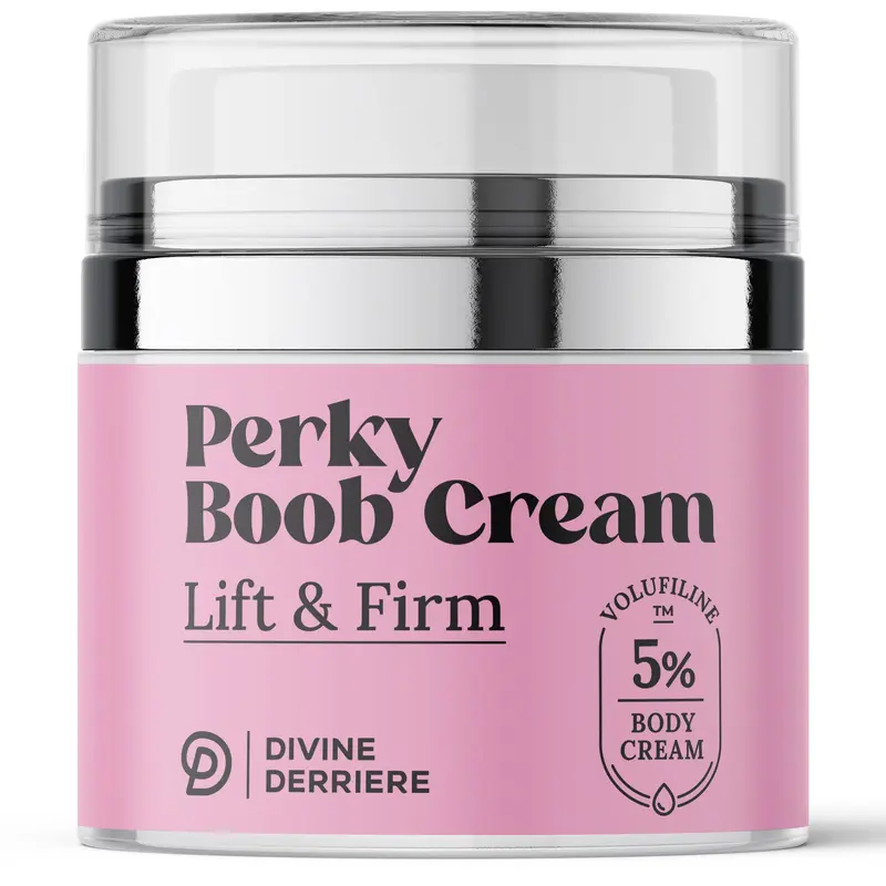 Divine Derriere Perky Crème Corporelle – Raffermissante, hydratante et tonifiante pour le décolleté (Volufiline)