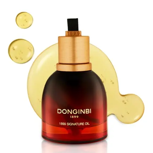 Donginbi 1899 Signature Huile Visage – Réparation Barrière & Fermeté, Ginseng Rouge 6 ans, 25 ml