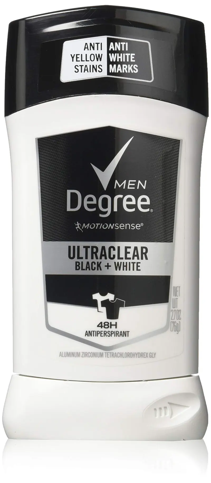 Dove Degree Déodorant Homme Ultra Clair Noir et Blanc – 79 ml, Lot de 6