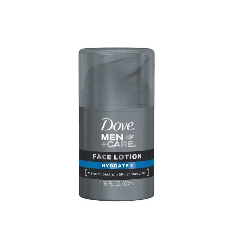 Dove Men+Care Hydrate – Lotion Visage SPF15 pour Homme, 50 ml
