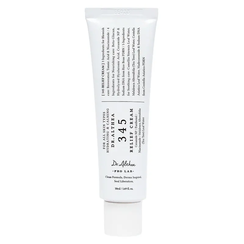 Dr. Althea 345 Relief Cream Crème Hydratante Réparatrice Apaisante 50ml