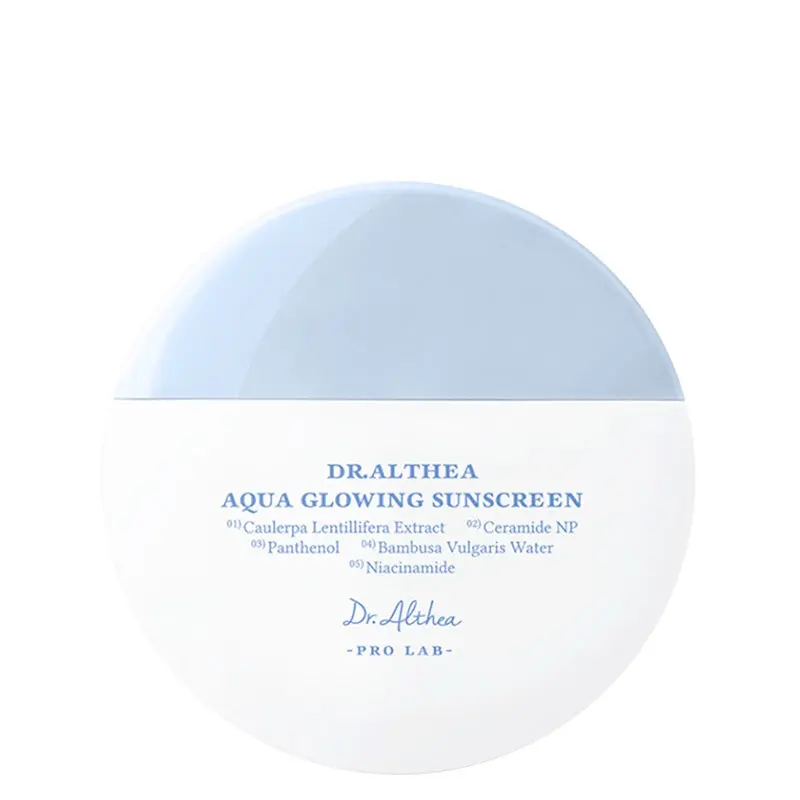 Dr. Althea Aqua Glowing Sunscreen SPF50+ PA++++ | Crème solaire hydratante & glow (45ml)