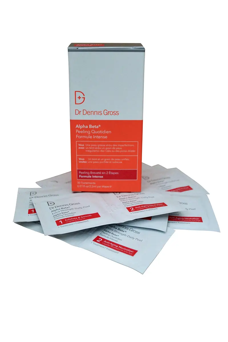 Dr. Dennis Gross Skincare Alpha Beta Extra Strength Daily Peel – 30 sachets