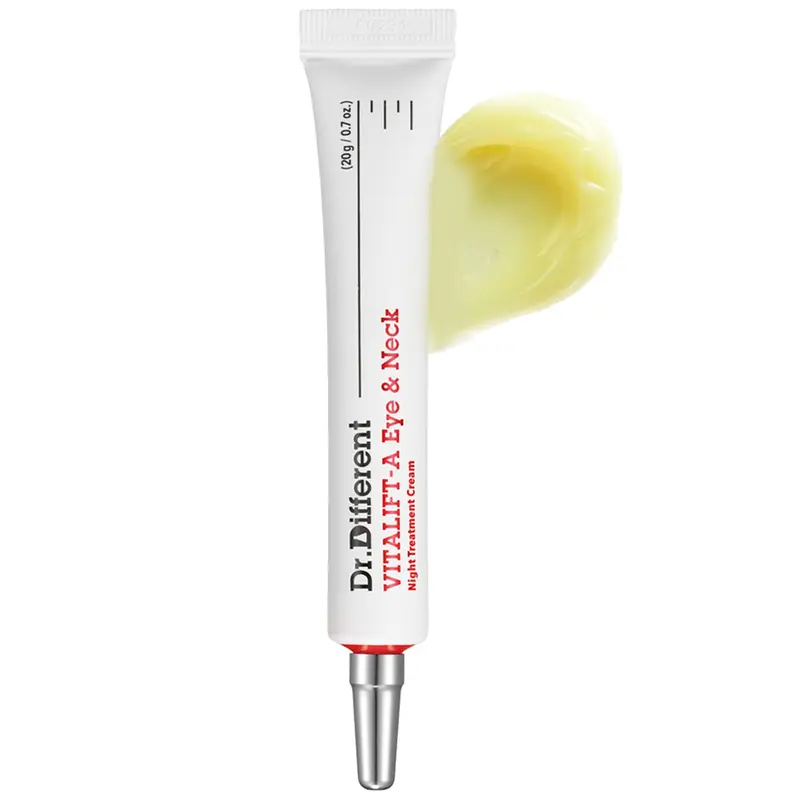 Dr.Different VITALIFT-A Contour Yeux et Cou Rétinal 0,025% – Crème anti-âge et raffermissante