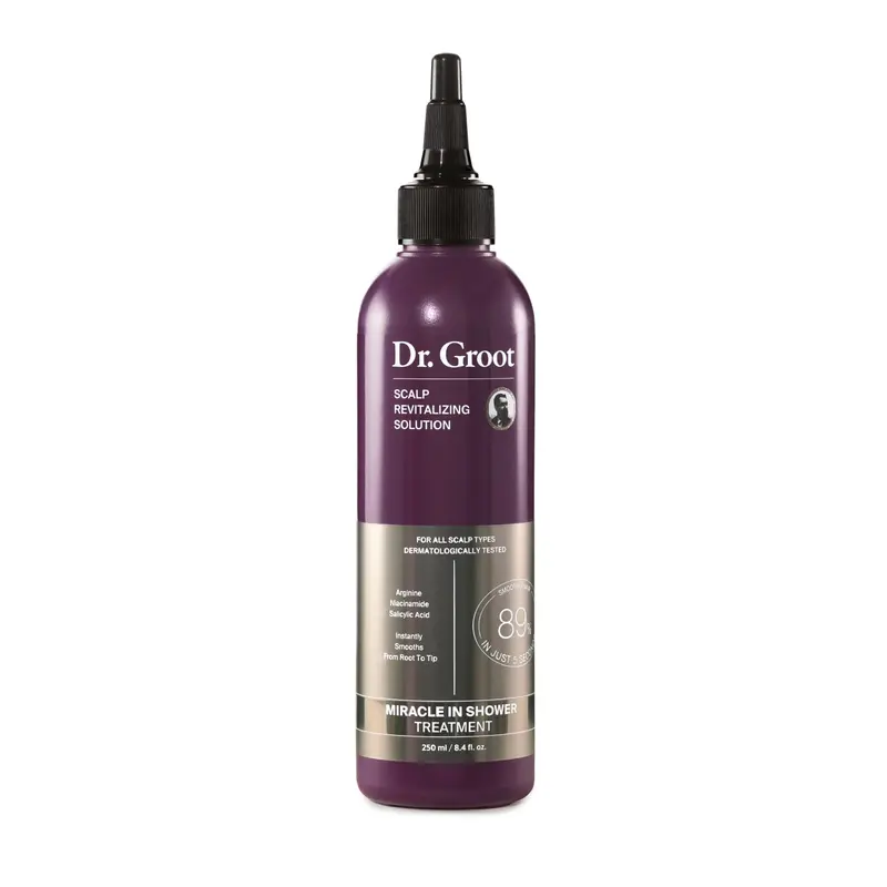 Dr. Groot Miracle dans la Douche – Soin hydratant anti-chute à l’huile de romarin pour cheveux plus sains en 5 secondes