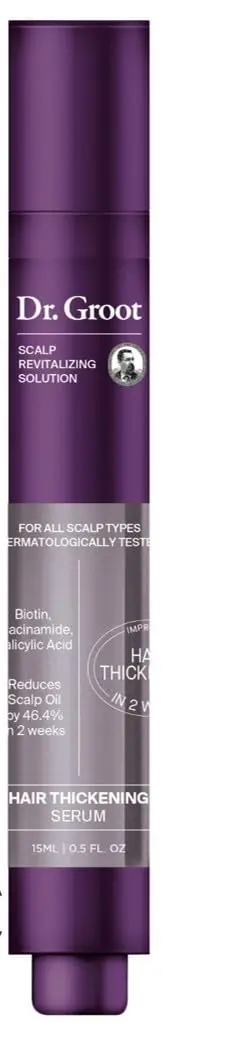 Dr. Groot Sérum Épaississant pour Cheveux – Rouleau Cuir Chevelu, Soin Capillaire Coréen, Testé Clinquement