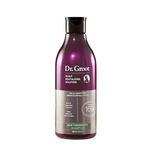 Dr. Groot Shampoing Épaississant – Biotine et Romarin, Hydratation du Cuir Chevelu
