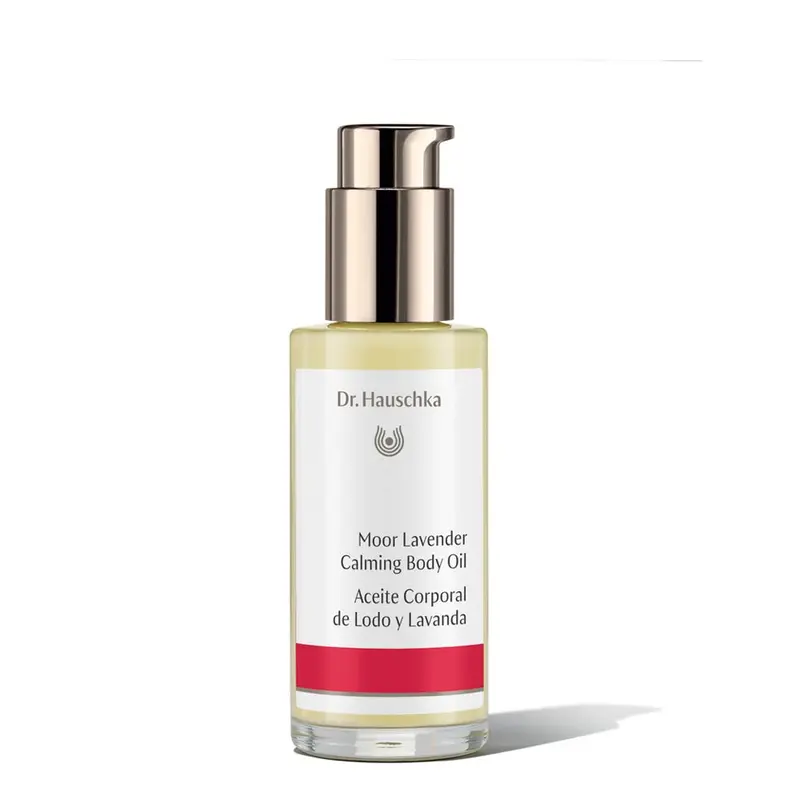 Dr. Hauschka Moor Lavande – Huile Corporelle Apaisante, 2,5 Fl Oz