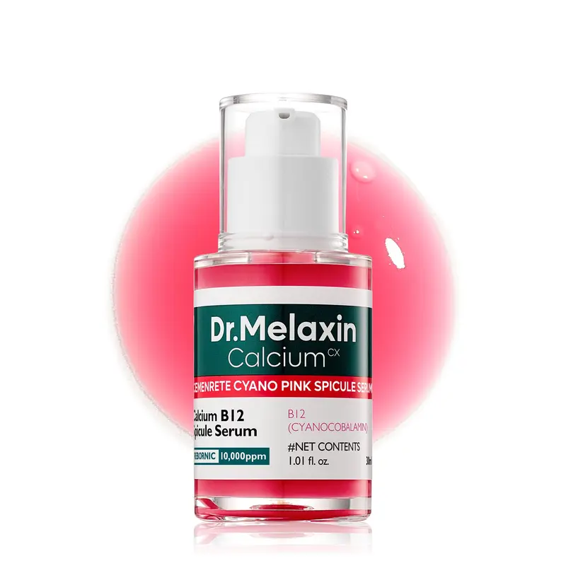 Dr.Melaxin Cemenrete Spicule Rose — Sérum spicule rose avec calcium, pores resserrés (30 ml)