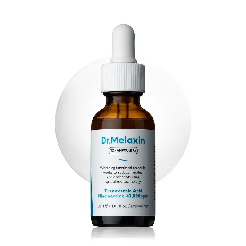 Dr.Melaxin TX Ampoule RX Visage – Soin facial sans parfum et colorants