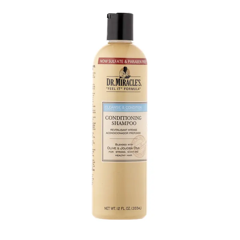 Dr. Miracle's shampooing conditionneur – 12 oz | Cheveux forts et brillants