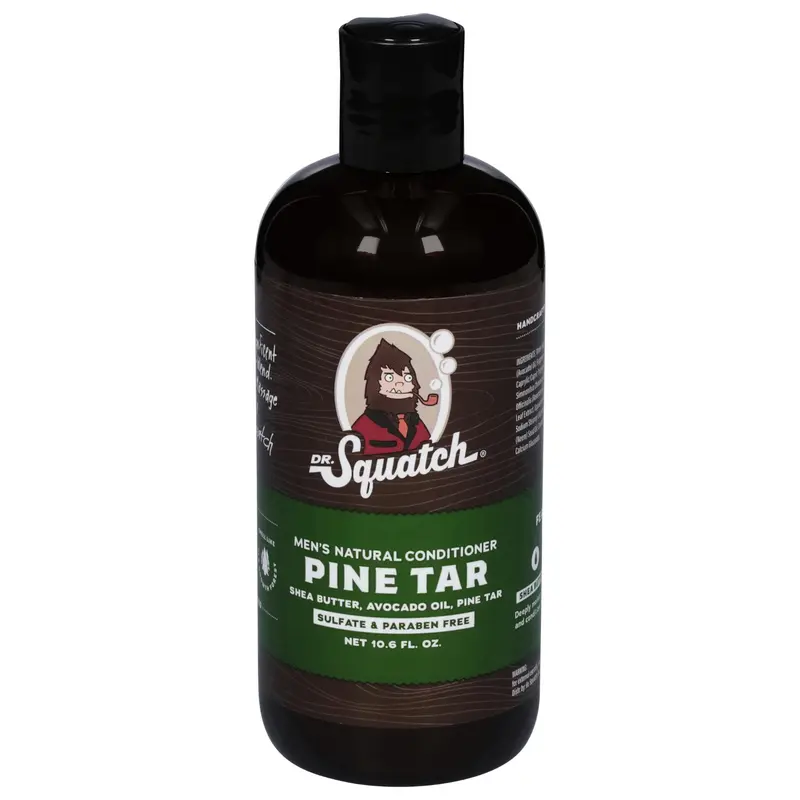 Dr. Squatch Après-shampooing Goudron de Pin – Soin Capillaire Naturel