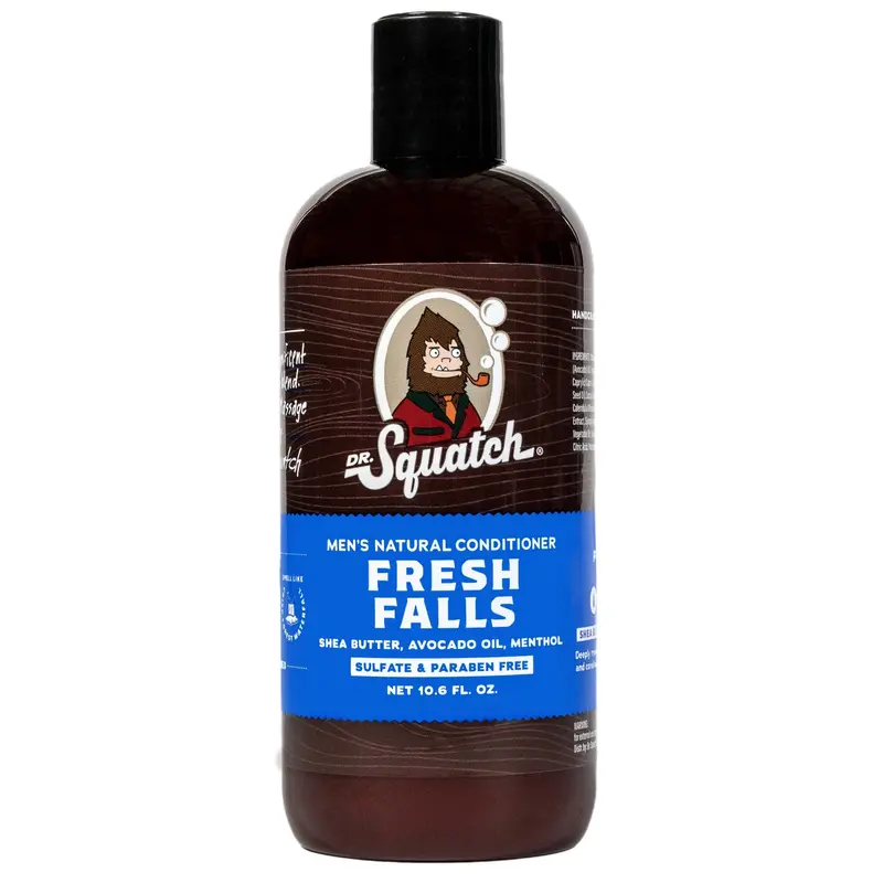 Dr. Squatch Fresh Falls Après-Shampooing — Cheveux pleins et frais