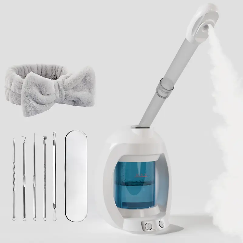 Dress Vous Vaporisateur Visage Professionnel – Nettoyage Profond et Nano Ionic (Bleu)