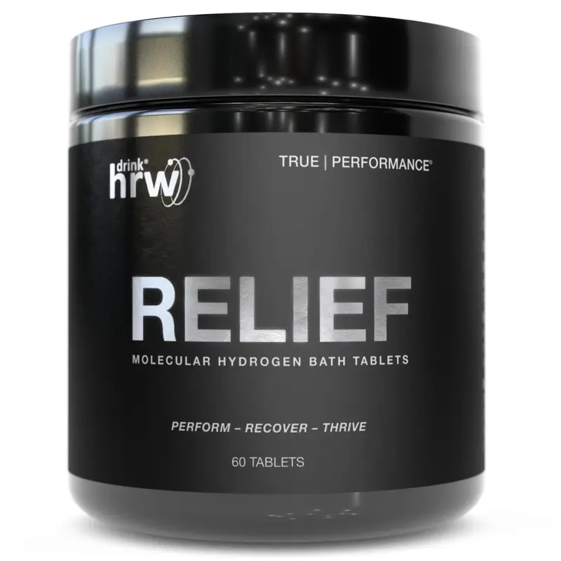 DRINK HRW Tablettes de bain à l’hydrogène – récupération musculaire, magnésium et relaxation post-entraînement (60 comprimés)