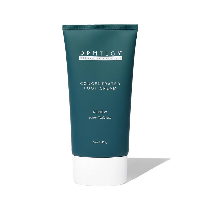 DRMTLGY Crème Concentrée pour Pieds — Talons Secs et Callosités, Hydratation Durable