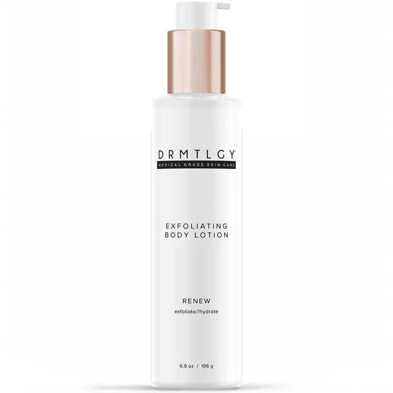 DRMTLGY Lotion pour peau rugueuse et KP – 12% Acide Lactique, Sans Parfum, Soin Corps