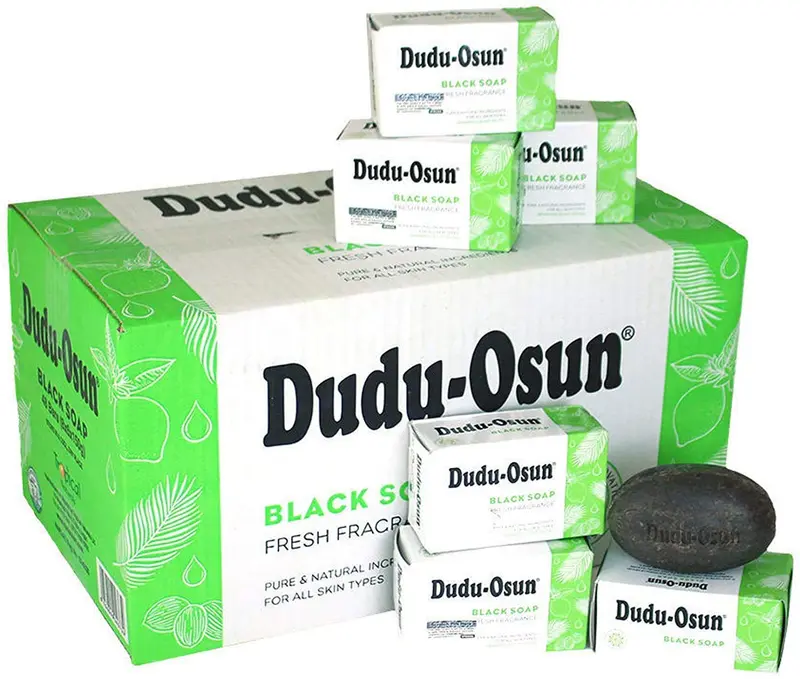 DuDu Dudu Osun Savon Noir Africain – Lot de 24 Barres