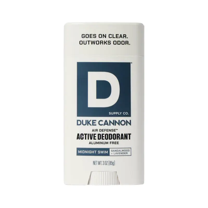Duke Cannon Midnight Swim Déodorant Sans Aluminium pour Hommes – Santal Lavande, 3 onces