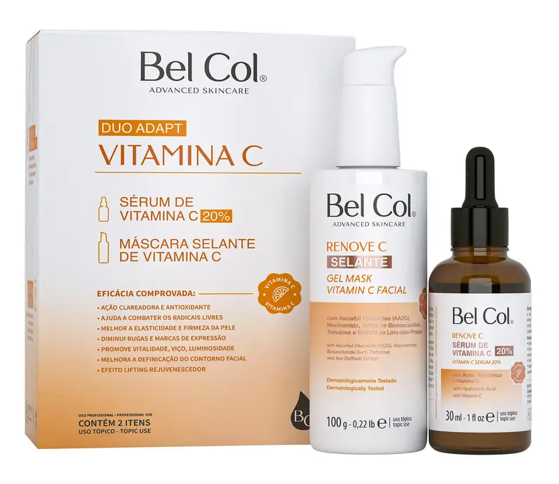 Duo Adapt – Box Vitamine C 20% – Renove C - Sérum & Masque– 2 articles