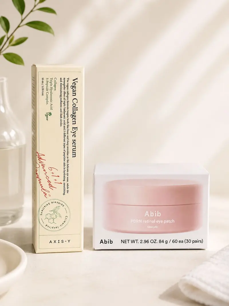 Duo contour des yeux anti-rides & fermeté – Retinal + Collagène | Abib + AXIS-Y