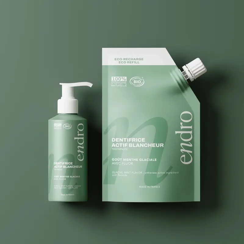 Duo Dentifrice Fluor Menthe + Recharge